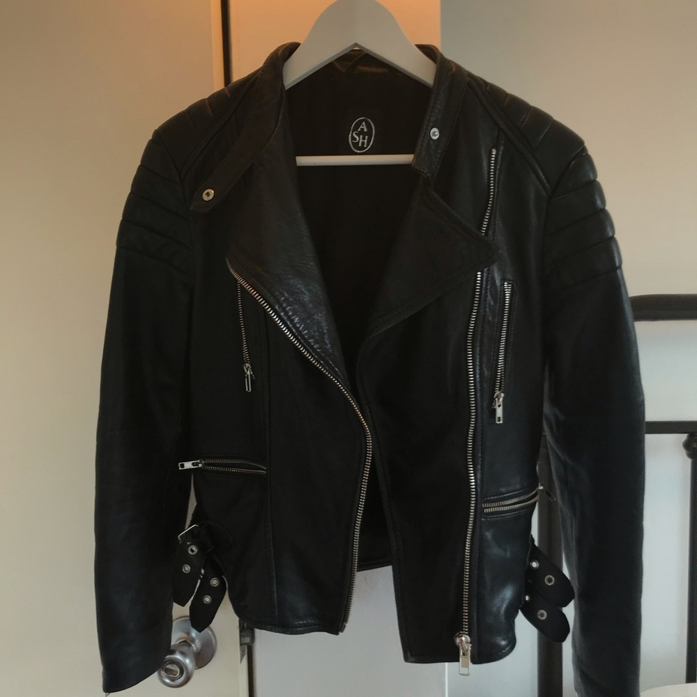 Leather jacket
